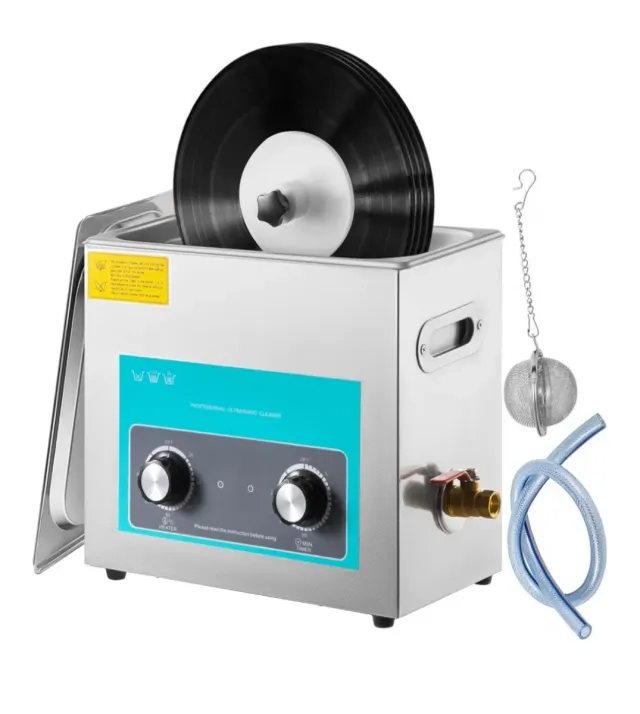 Pulitore Ultrasuoni Professionale Vinili Vevor 6L