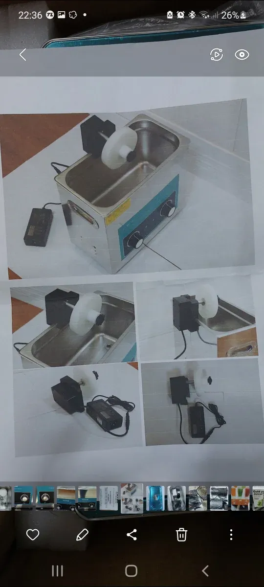 Pulitore Ultrasuoni Professionale Vinili Vevor 6L