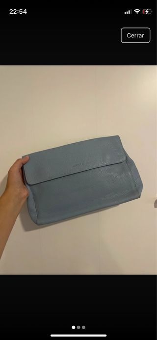 Bolso Acosta Azul Piel