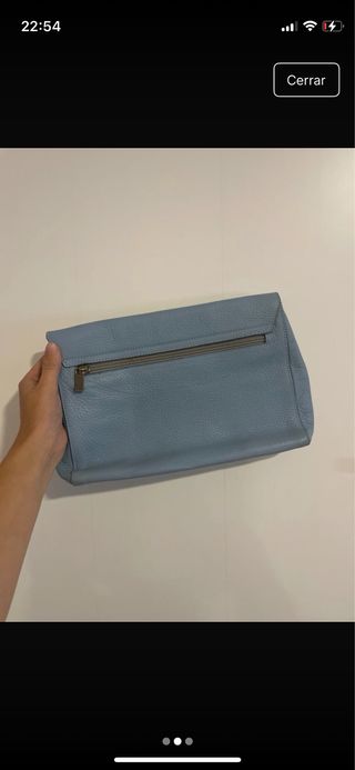 Bolso Acosta Azul Piel
