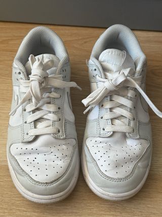 Nike Dunk Gris y Blanco