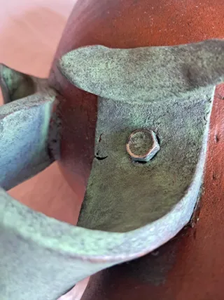 Jarrón artesano hecho en España