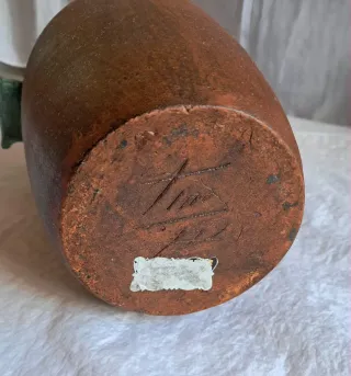 Jarrón artesano hecho en España