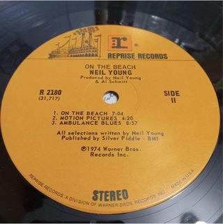 Neil Young - On The Beach LP Vinile
