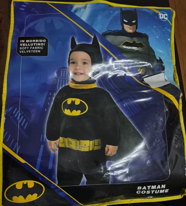 Disfraz Batman Bebé Talla 2-3 Años