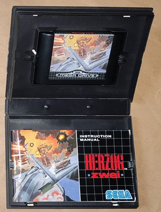 Herzog Zwei - Sega Mega Drive PAL Completo