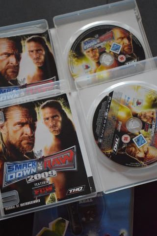 Lote 3 Juegos PS3 Smack Down RAW