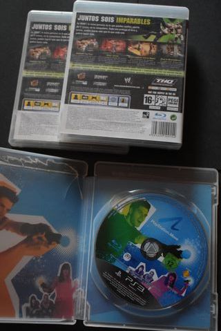 Lote 3 Juegos PS3 Smack Down RAW