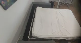 Sofá Cama gris oscuro