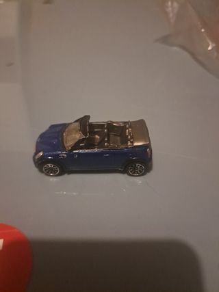 Mini Cooper Cabrio Majorette Azul