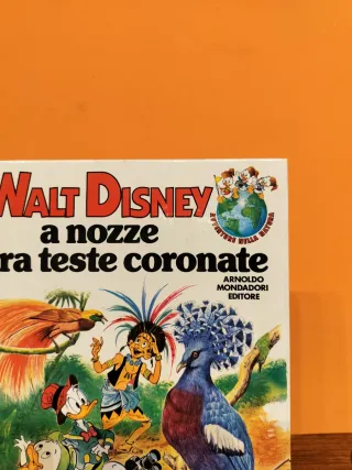 Libro Disney 1986 - A nozze tra teste coronate
