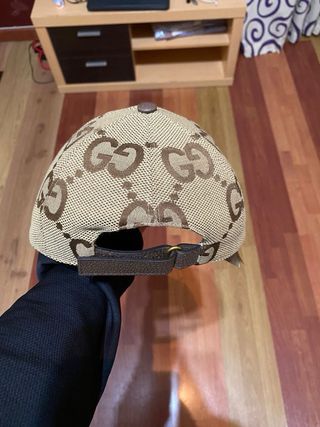 Gorra Gucci Beige/Marrón Talla S