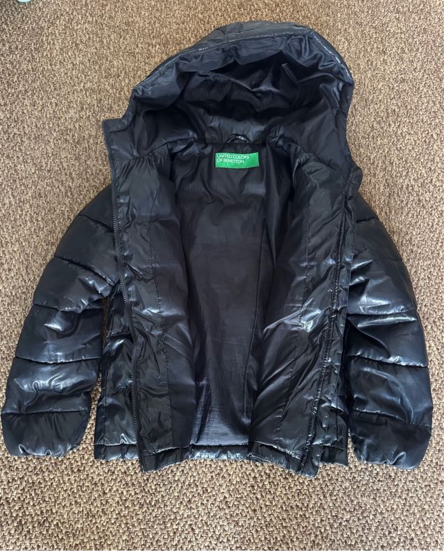 Plumas United Colors of Benetton mujer negro