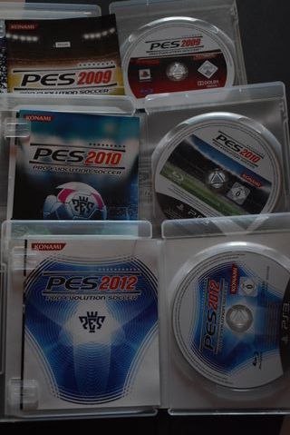 Lote 3 Juegos PS3 PES (2012, 2010, 2009)