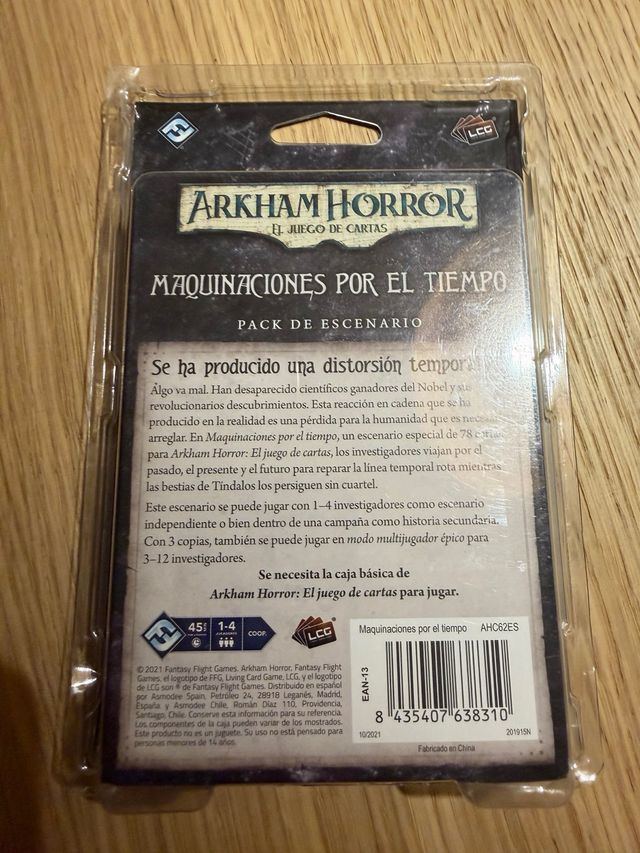 Arkham Horror: Maquinaciones por el Tiempo