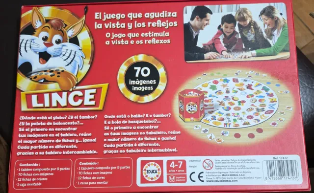 Juego Lince Educa