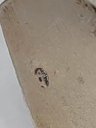 Barco de plata decorativo