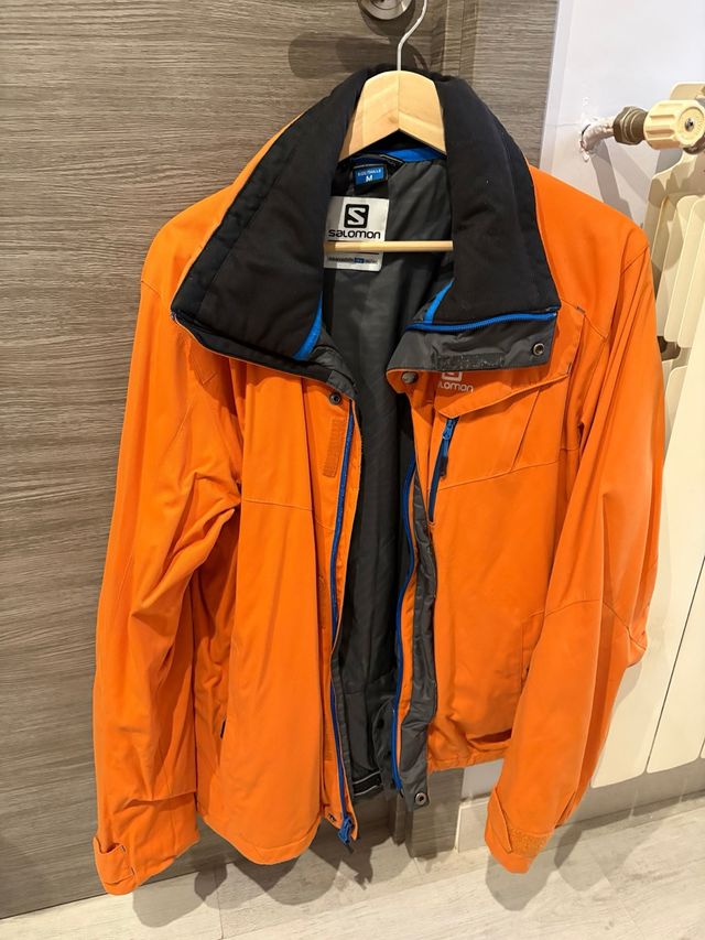 Chaqueta Salomon Talla M Naranja