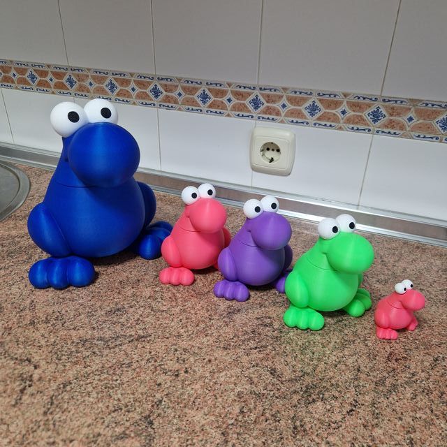 Famiglia NERDS (5 pz) con scomparto