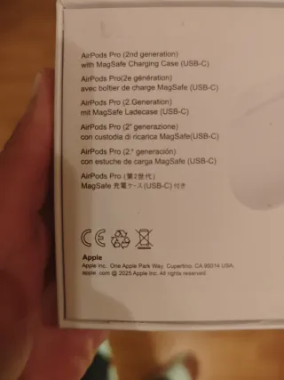 Pack 4 Auriculares Apple Blancos