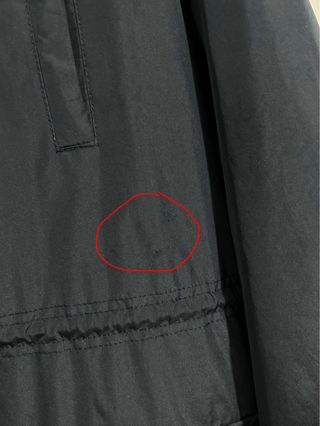 Parka blu navy uomo con pelliccia Alcott