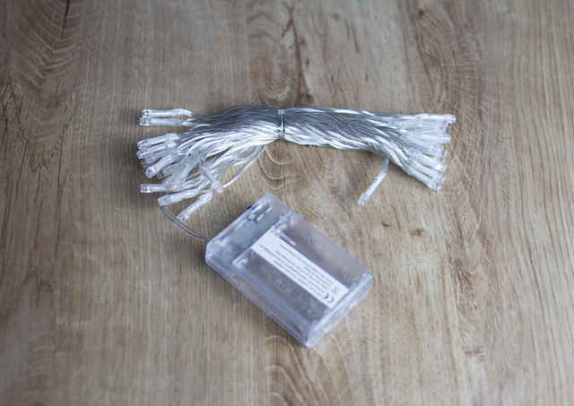 2 guirlandas de luz LED 12 m multicolor NATAL