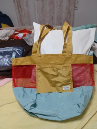 Bolso Women Secret Malla y Lona