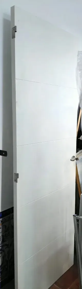 Puerta interior blanca