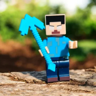 Lego Minecraft Herobrine