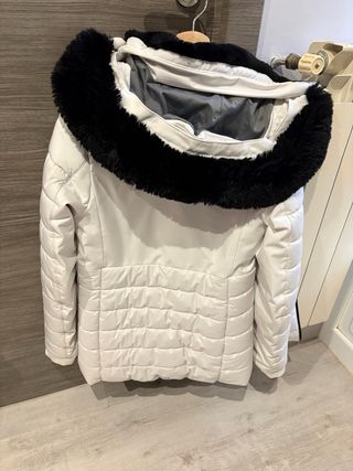 Cazadora Decathlon Ski chicaBlanca Negra