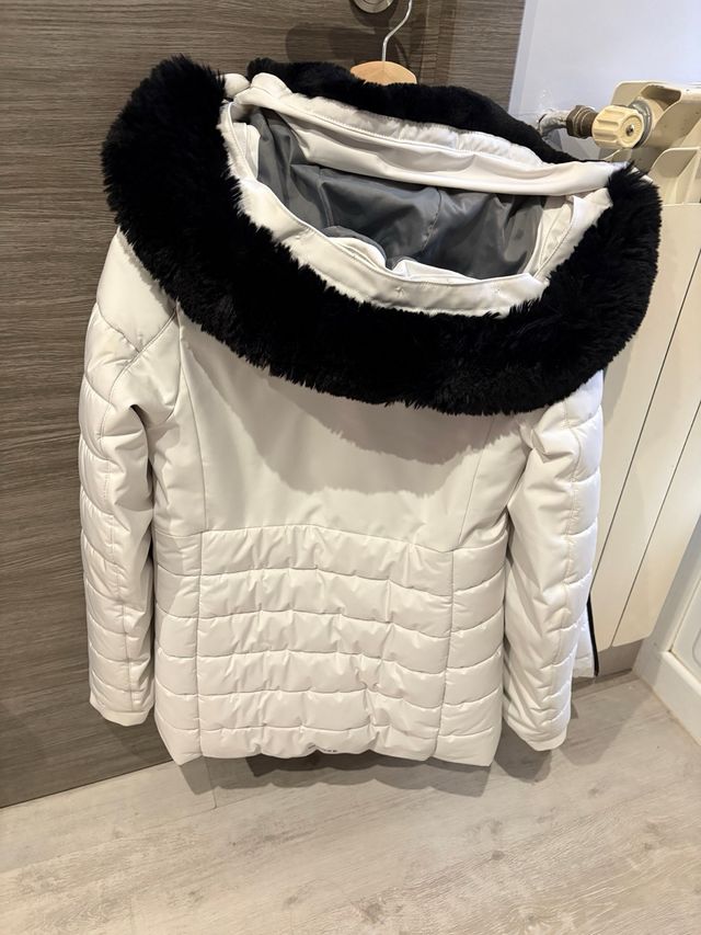 Cazadora Decathlon Ski chicaBlanca Negra