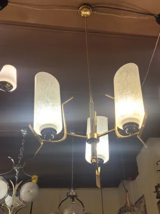 Lampada sospensione in stile Stinovo anni '50