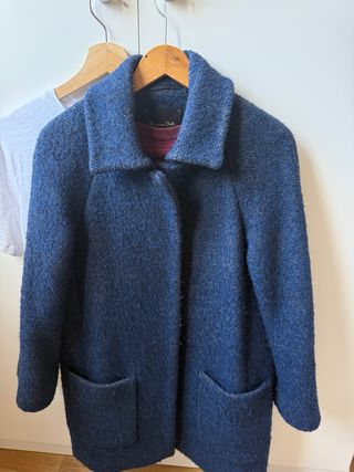 Abrigo Massimo Dutti azul