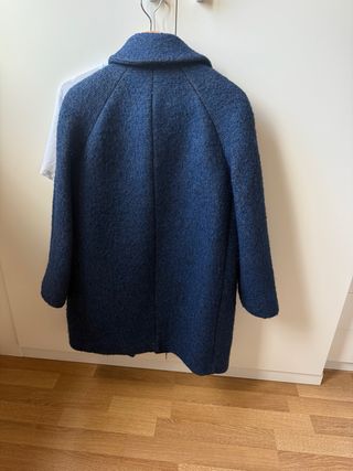 Abrigo Massimo Dutti azul