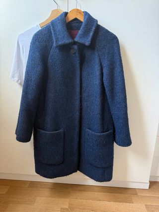 Abrigo Massimo Dutti azul