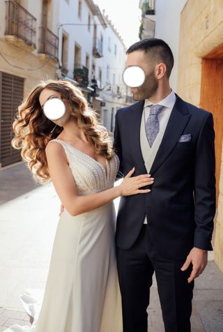 Vestido de Novia Rosa Clará T.38-40