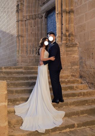 Vestido de Novia Rosa Clará T.38-40