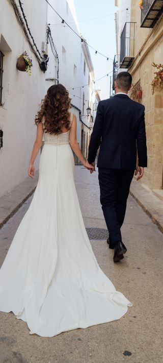 Vestido de Novia Rosa Clará T.38-40