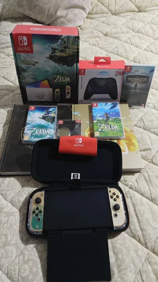 Nintendo Switch Zelda Coleccionista