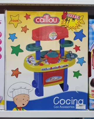 Cocina de Juguete Caillou con Accesorios