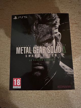 Metal Gear Solid snake eater Edición Deluxe PS5
