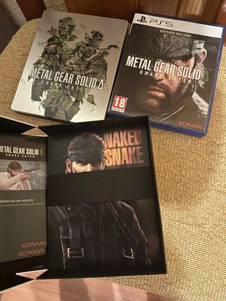 Metal Gear Solid snake eater Edición Deluxe PS5