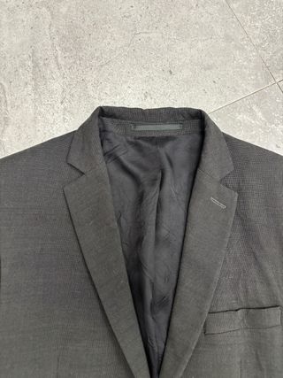 Americana gris hombre