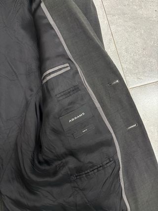 Americana gris hombre