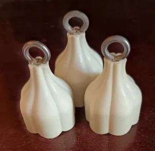 3 Antichi pesi per tende. SOLO SPEDIZIONE.