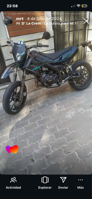 Rieju 49cc con motor preparado