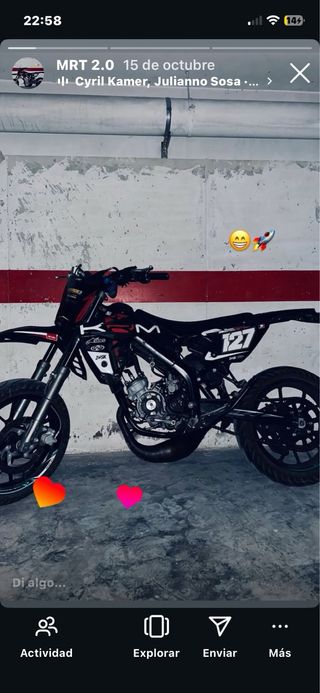 Rieju 49cc con motor preparado