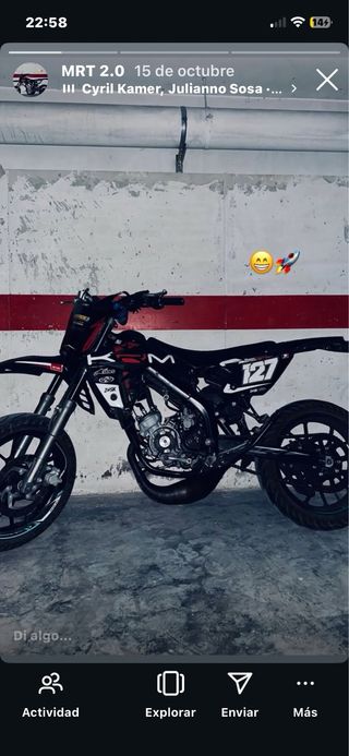 Rieju 49cc con motor preparado
