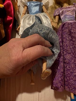 Bambole Disney: Anna, Cenerentola e Rapunzel