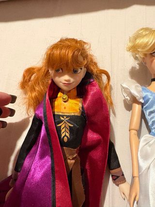 Bambole Disney: Anna, Cenerentola e Rapunzel